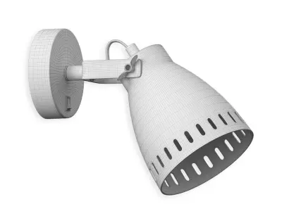 Spot with switch Mestre 3334 - 1W 3D model