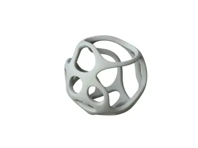 SciFi Cube Object No 22218 Low Poly Shape Texture