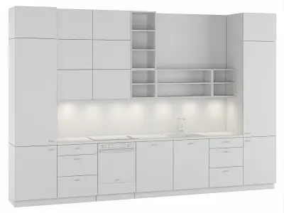 Kitchen 43 3D model purchase
