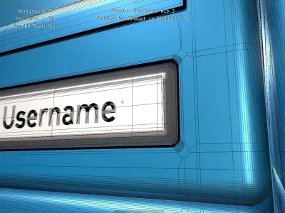 Modular Mailboxes Wip-3 3D model