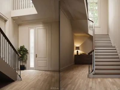 Clinton Hill Townhouse -3DsMax 2024 3D model