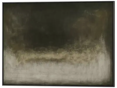 Set of 3 Abstract Paintings in Frames 3D model 3