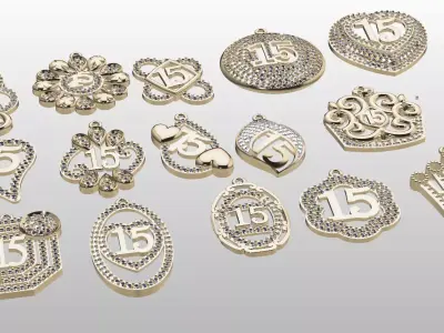 15 years old 3D model