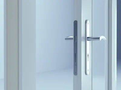 White Door 5 3D model