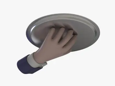  Cartoon Hand in Action 