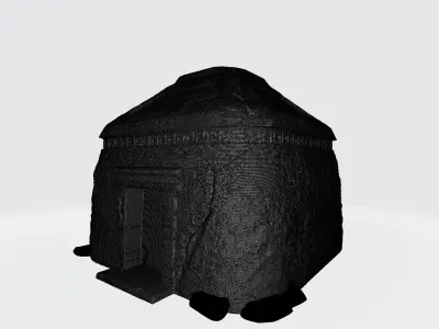 Temple of Maya 3D print model