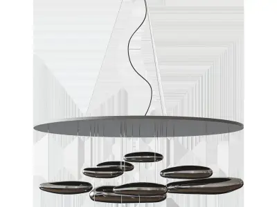 Pendant lamp Mercury 3D model