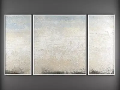 Picture Frames Low-poly 3D model