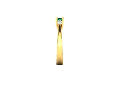 Women Ring  Render 3dm STL OBJ FBX Details 3D print model 230