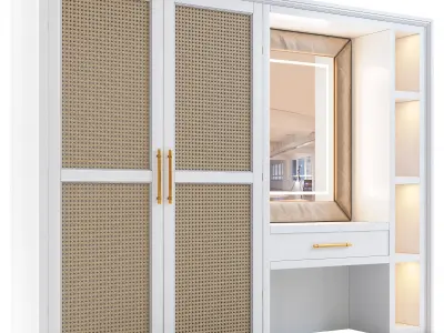 Wardrobe set01 3D model