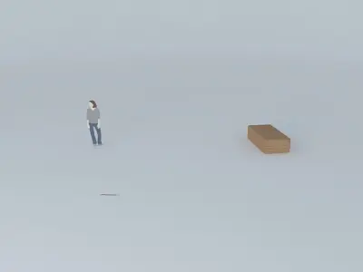 Wood Terrace Free 3D model