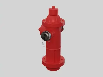 Fire Hydrant 13 - Safety and Emergency Equipment 3D model