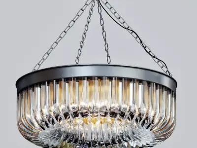 Chandelier Loft Favorite 1657 3D model