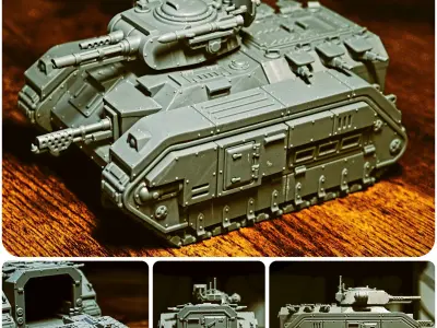 Universal Guard - Transport Tank 3D print model