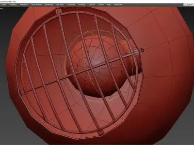 Headlamp pendant lamp 3D model