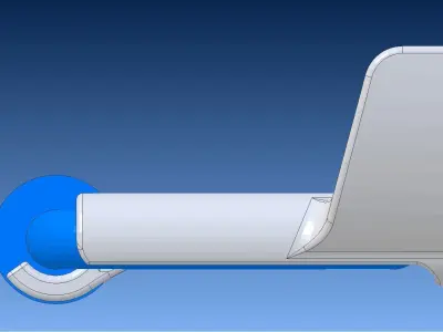 Corona door opener handsfree -Model Jena  Free 3D print model