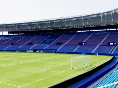 Estadio Ciutat de Valencia - Valencia Spain 3D model
