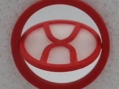 Functional Round window style 2 multi-color  3D print model