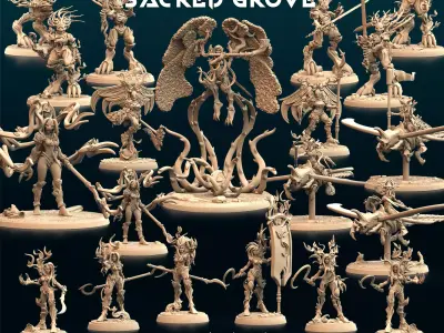 Awakening of the Sacred Grove - Arcanist 3D print model