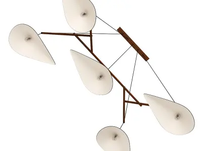 Ceiling Lamp 3D model 38