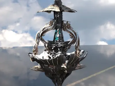 Odins Bell Tower 3D model