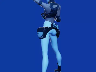 Nova Striker Sexy Mercenary 3D print model