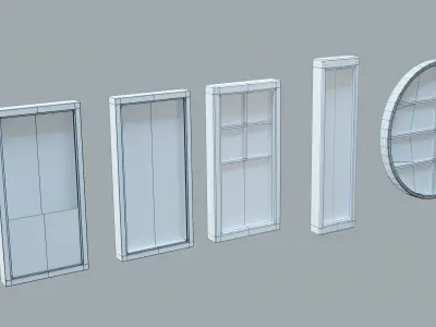windows 3d model pack 3D model