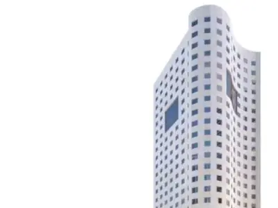 White Skyscraper 3D model