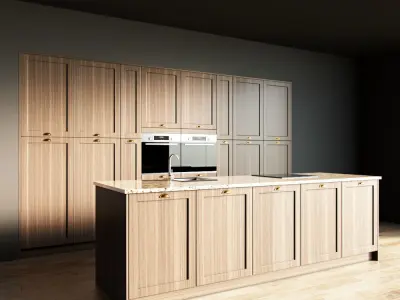 2-Kitchen2 texture 1 3D model