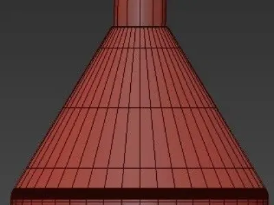 Sculptural Ornamental Lighting 3D model