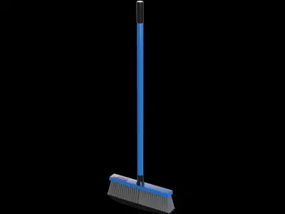 Brooms mops and window squeegees Angle Broom 3D model