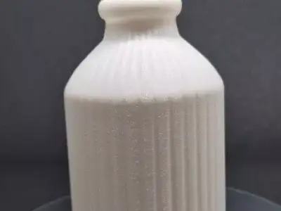 Modern Ribbed Vase Aroma Diffuser - Vase Mode Planter STL 3D print model