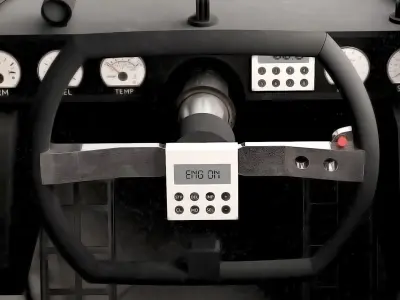  Jet Hydroplane Racing Boat Black 