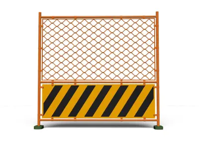 guard fence 3D model