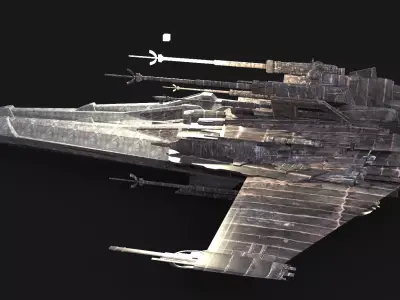 Spaceship Grand reaper 2 3D model