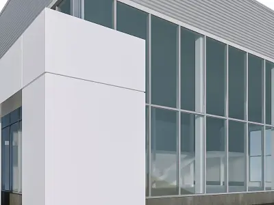 Modern Residential Building 24 3D model