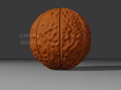 3D Model Rudraksha gnony cover art 3D model