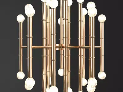 MEURICE CHANDELIER Low-poly 3D model