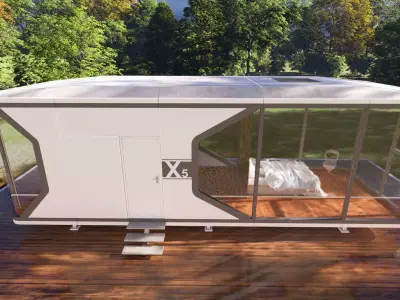 Capsule House X5 3D model