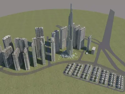 Landmark 81 building  3d model 3D model