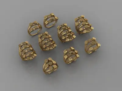 turtorial ring 3D print model