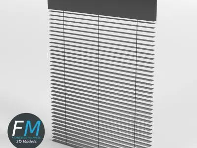 Window blind 3D model