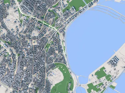 Cagliari Municipality Sardinia Italy 3D model