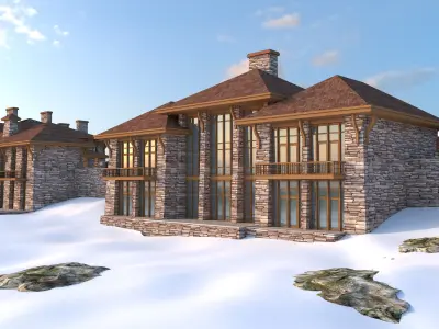 The Chalet Complex 3D model
