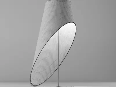 Intrigue stand lamp 3D model