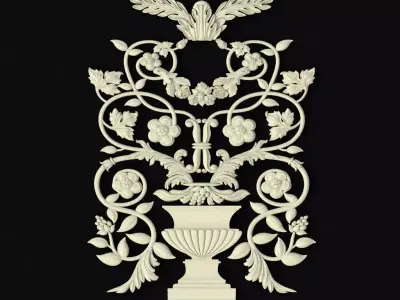 dekor ornament 3D model 203