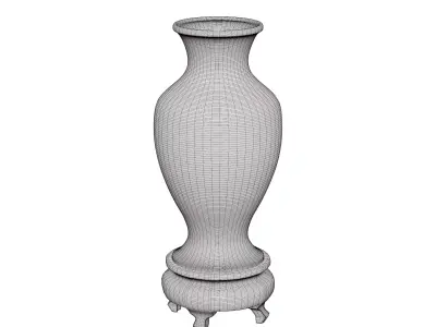 Classical Decorative Vase 3d model 3D model