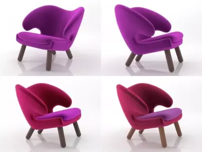 Pelican Chair 3D model