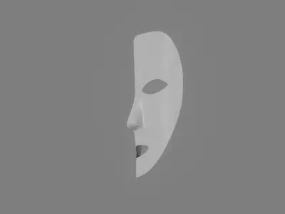 Mask Face 3D model