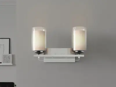 Miricale 2 - Light Armed Sconce - 2 Optioon 3D model
